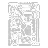 Sizzix Tim Holtz - Thinlits Die Set 43pk - Abstract Elements